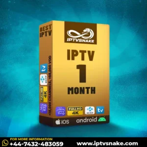 1 Month IPTV Subscriptions