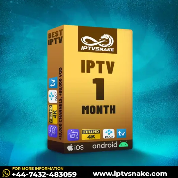 1 Month IPTV Subscriptions